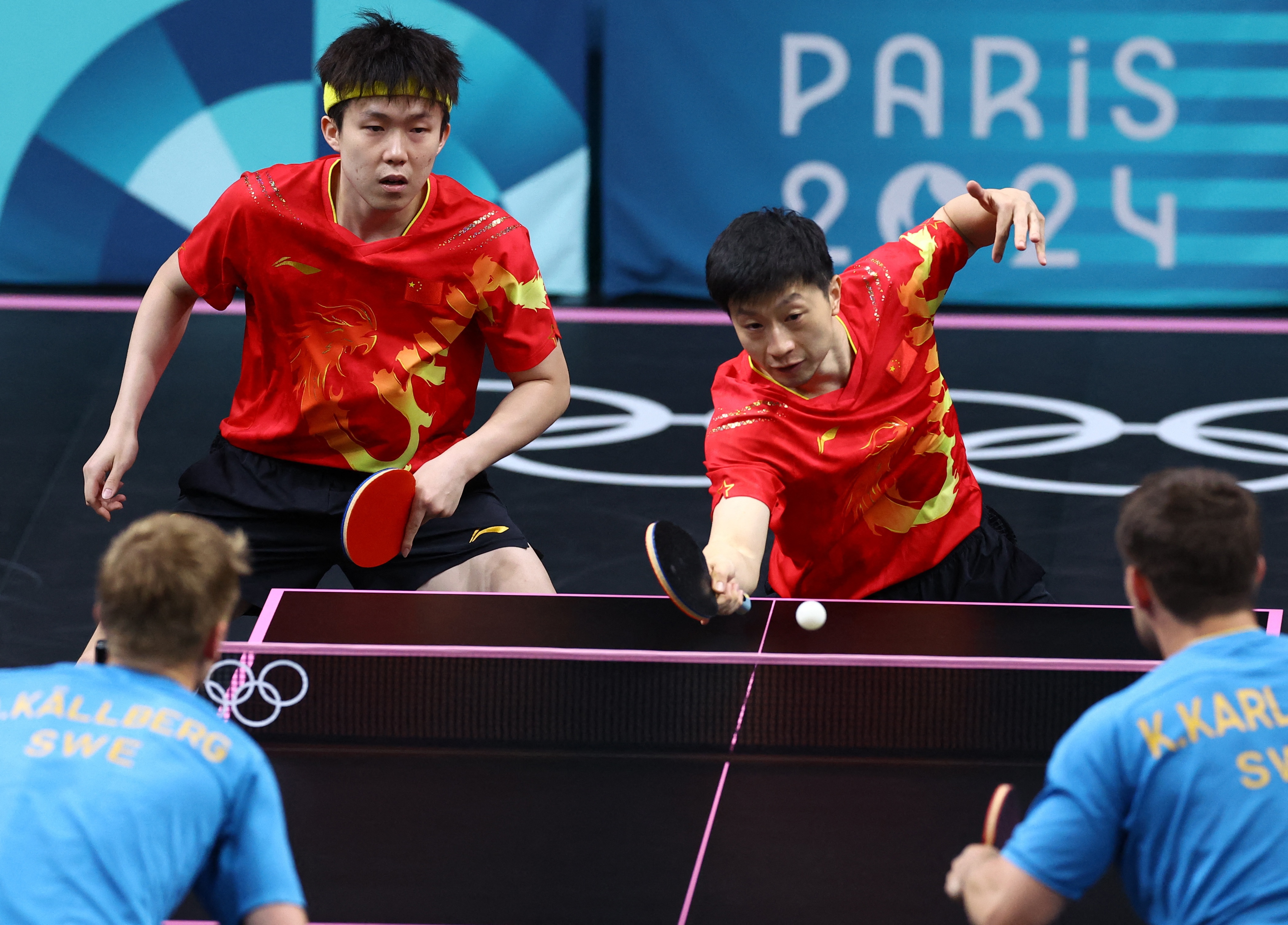 法国队绝杀中国队,马龙扛起全队 法国队绝杀中国队,马龙扛起全队